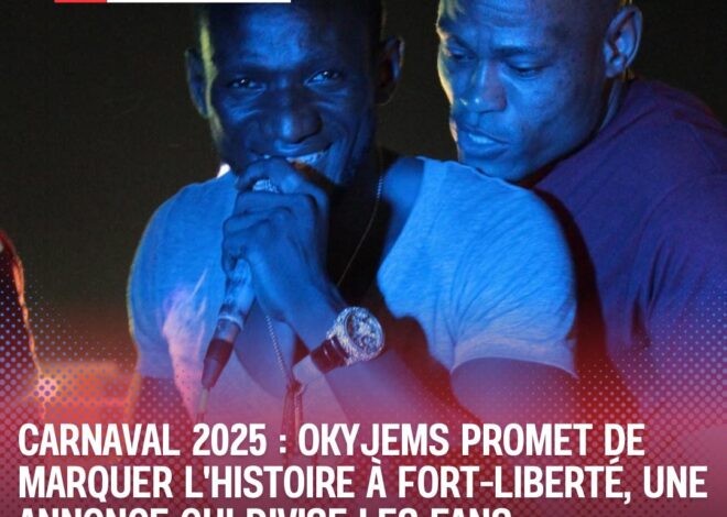CARNAVAL 2025 : Okyjems promet de marquer l&rsquo;histoire à Fort-Liberté, une annonce qui divise les fans